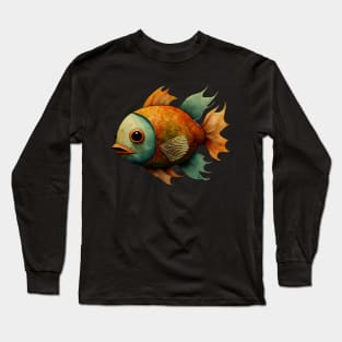 Golden Fish Long Sleeve T-Shirt